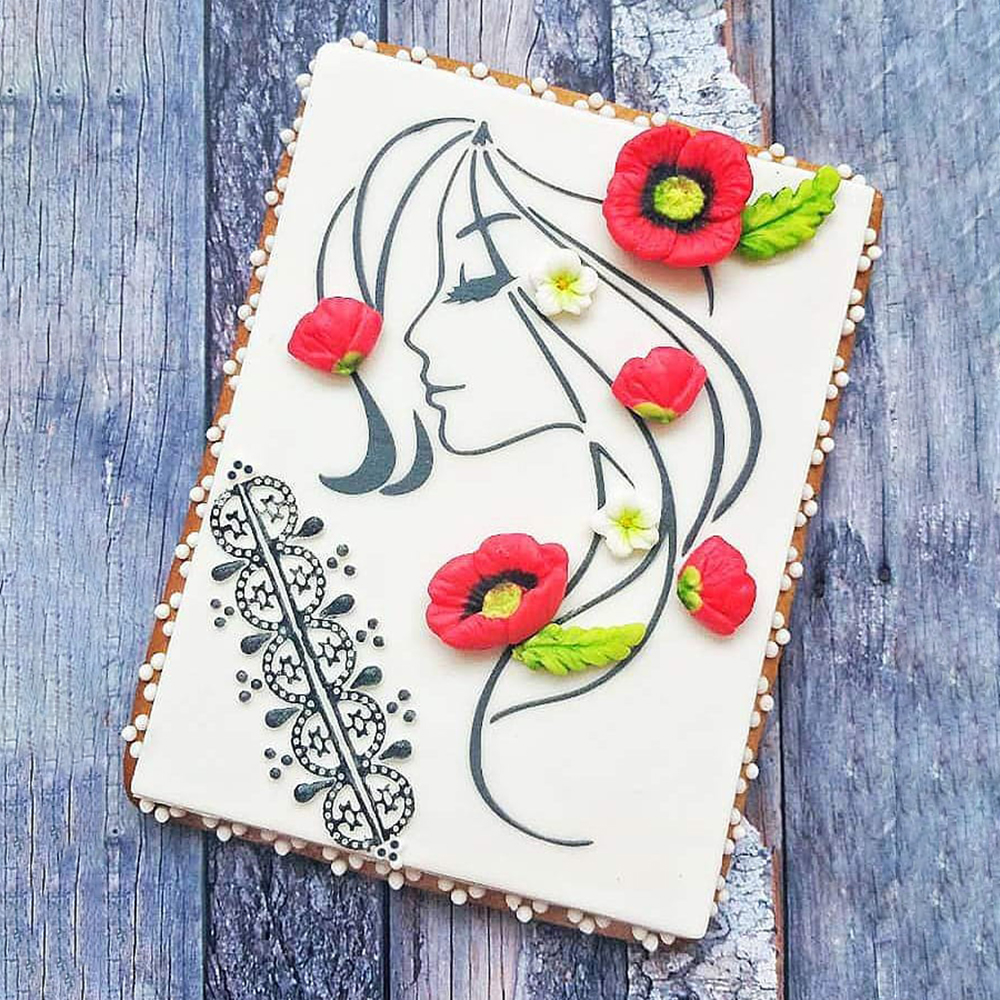 MAR002 Бисквитка за 8-ми март #02 - Image 1