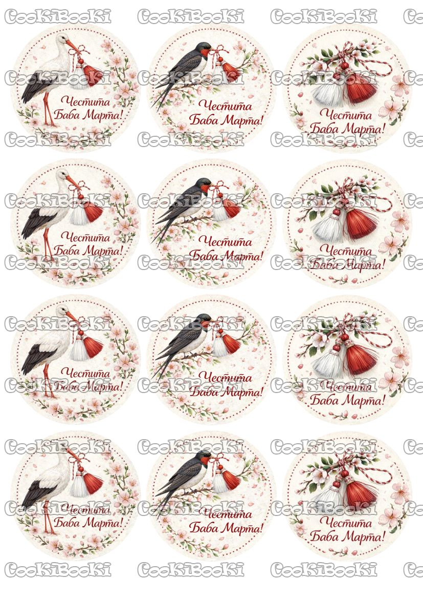 BABA003 Шаблон за печат - Баба Марта #003 - Image 1