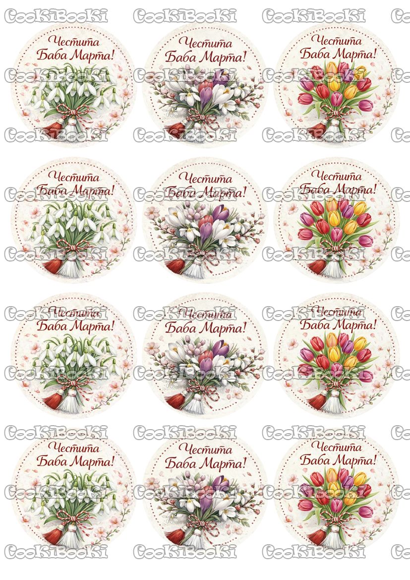 BABA005 Шаблон за печат - Баба Марта #005 - Image 1
