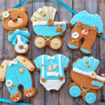 Бисквитки на бебешка тематика #01