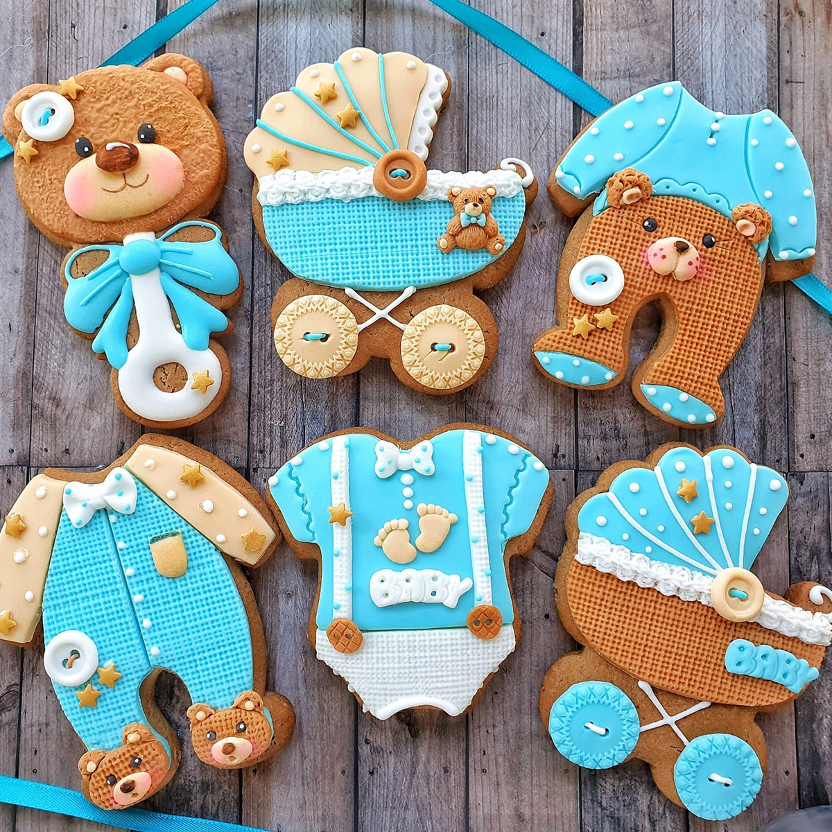 BAB001 Бисквитки на бебешка тематика #01 - Image 1