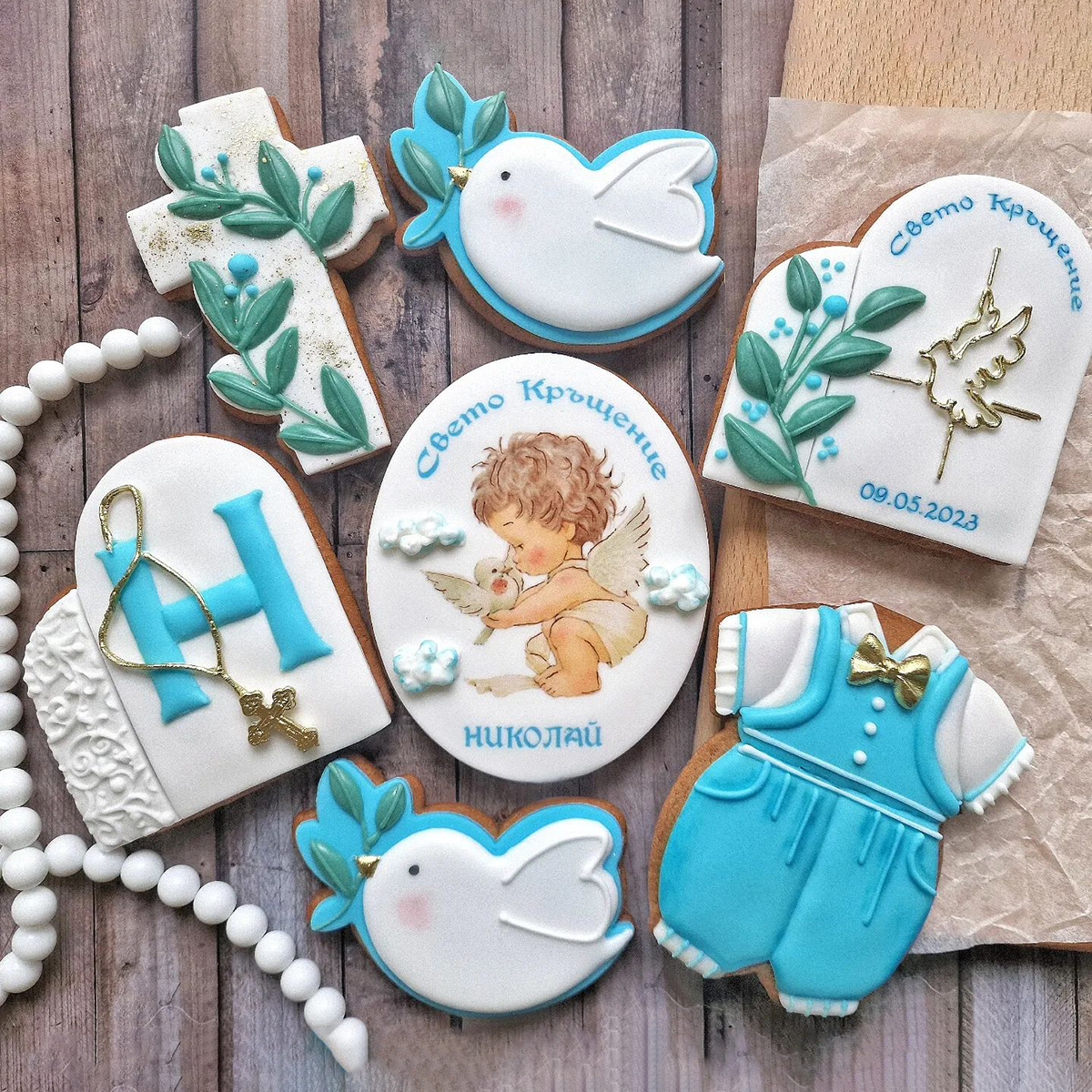 BAB004 Бисквитки на бебешка тематика #04 - Image 1