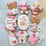 Бисквитки на бебешка тематика #07