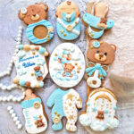 Бисквитки на бебешка тематика #08