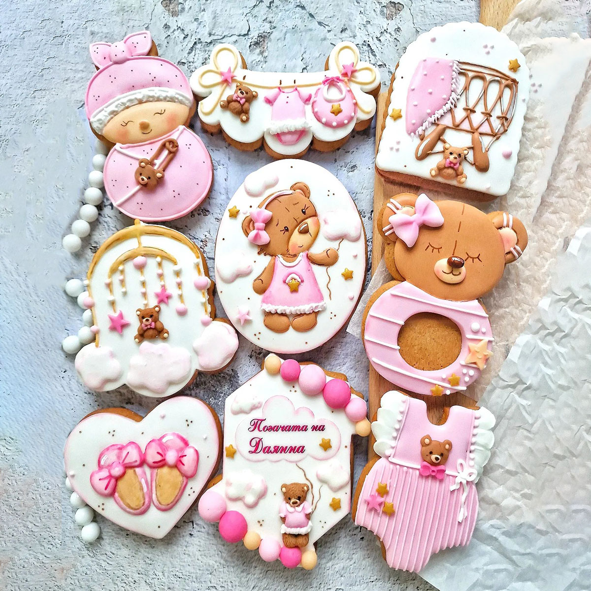 BAB009 Бисквитки на бебешка тематика #09 - Image 1