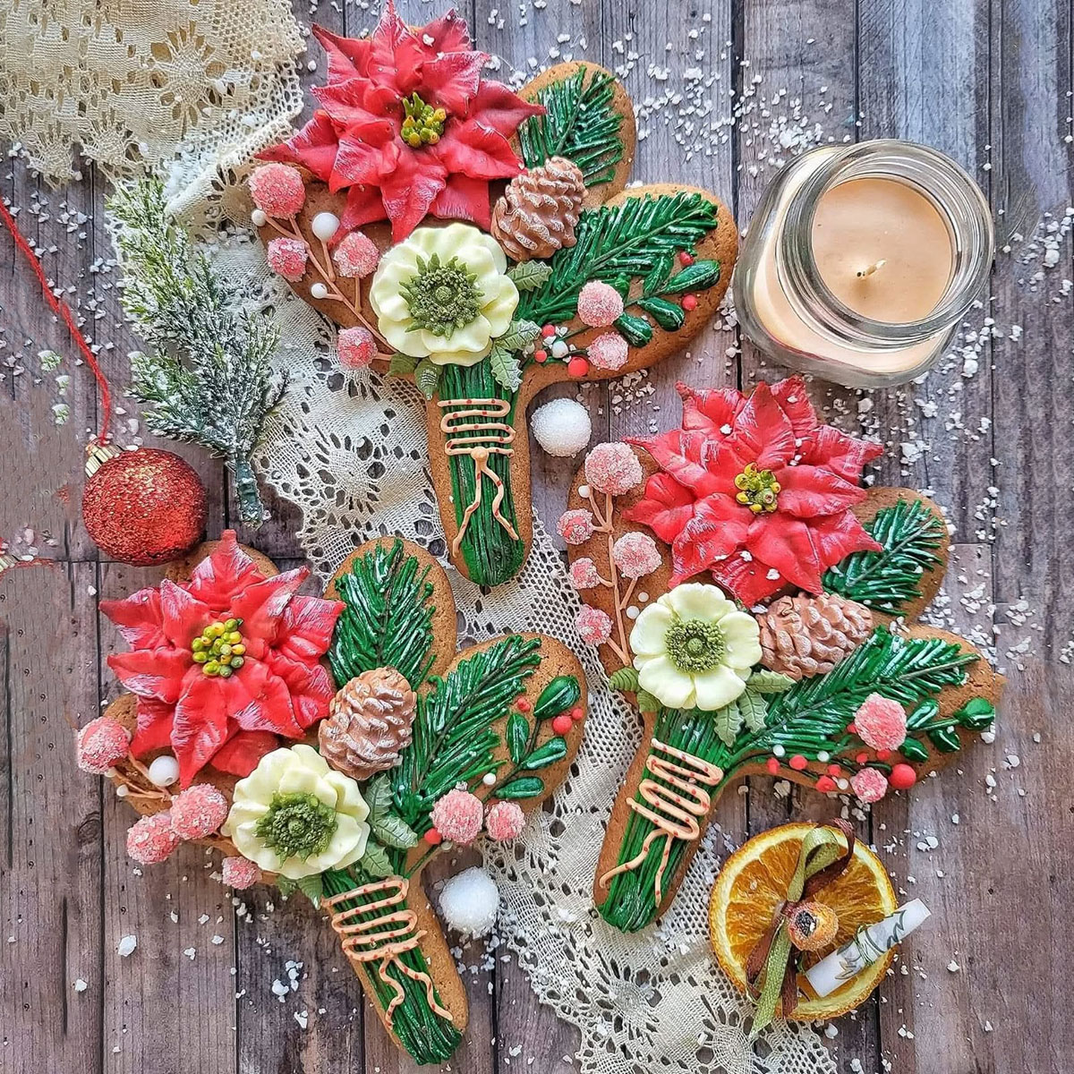 CHRIST006 Бисквитки на Коледна тематика #6 - Image 1