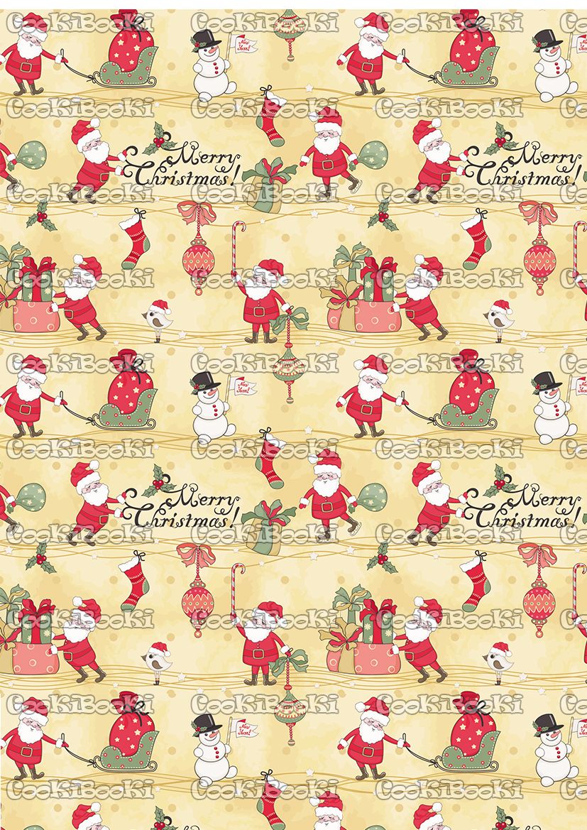 CHRIST041 Шаблон за печат - Коледа #0041 - Image 1