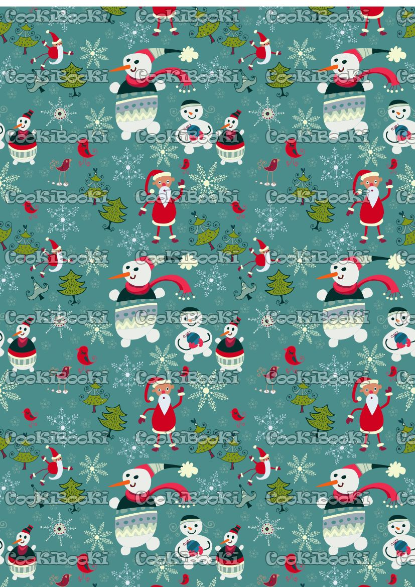 CHRIST044 Шаблон за печат - Коледа #0044 - Image 1