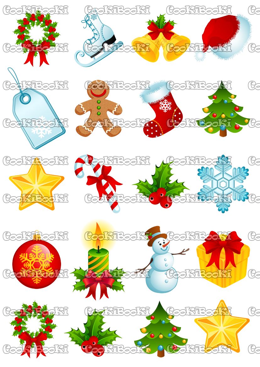 CHRIST049 Шаблон за печат - Коледа #0049 - Image 1