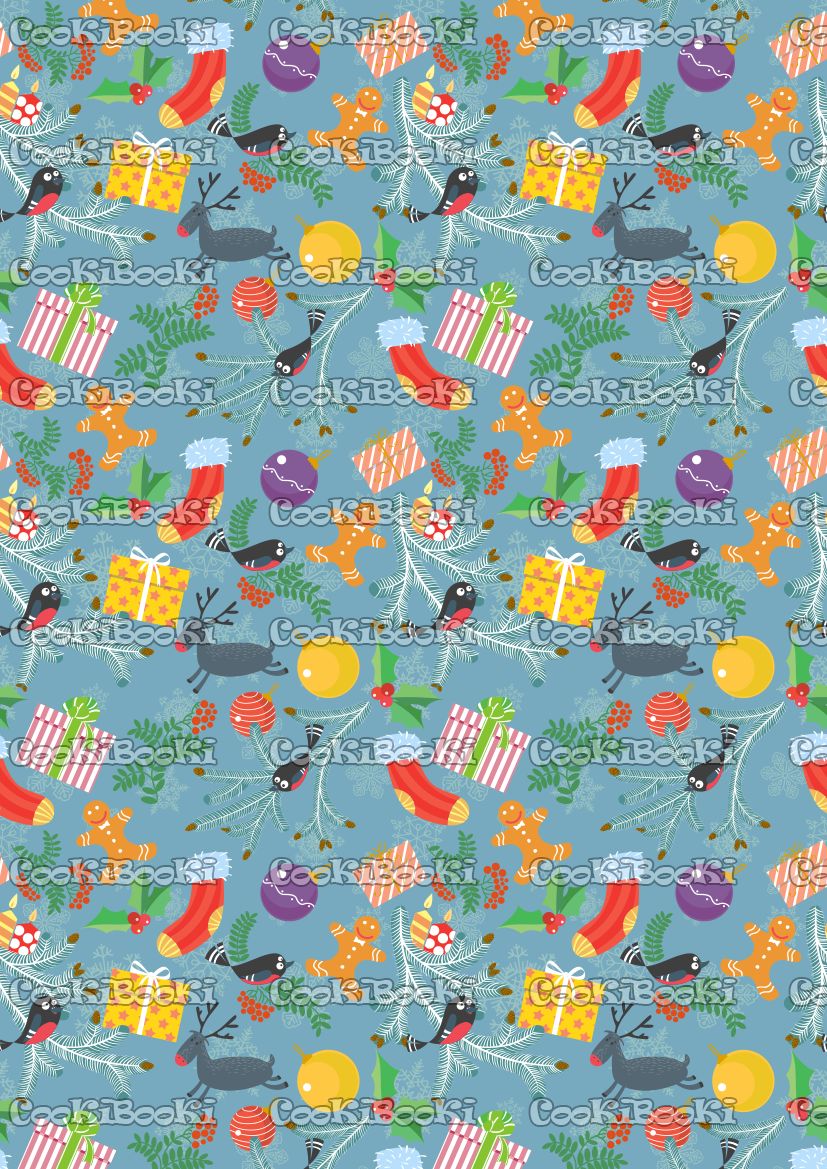 CHRIST050 Шаблон за печат - Коледа #0050 - Image 1