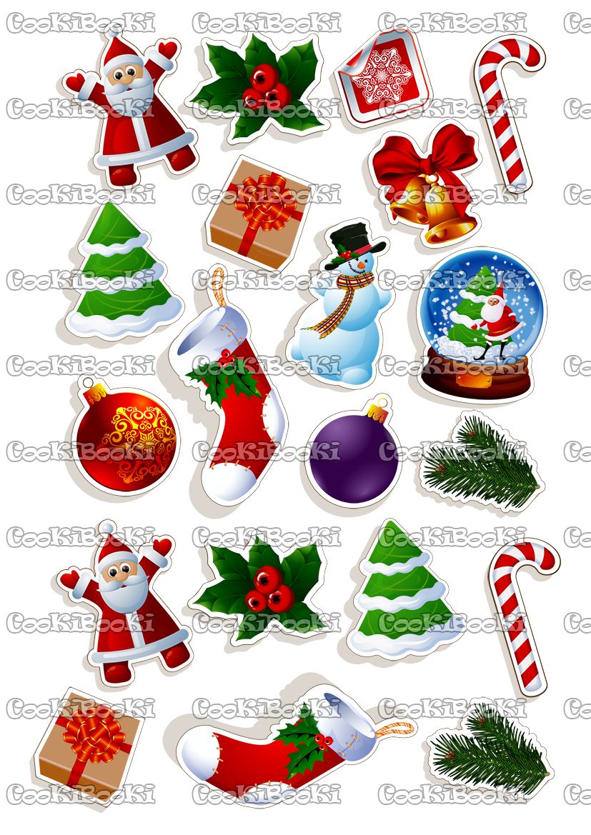 CHRIST058 Шаблон за печат - Коледа #0058 - Image 1