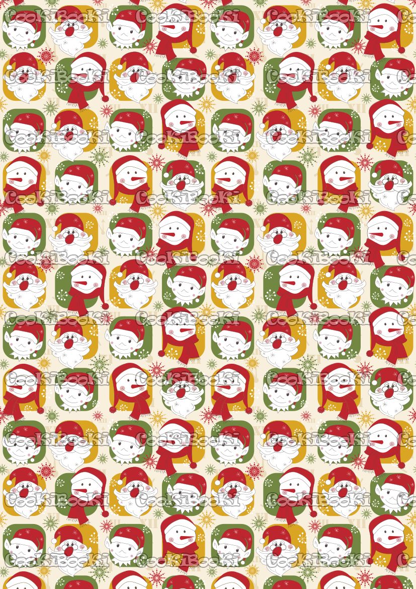 CHRIST061 Шаблон за печат - Коледа #0061 - Image 1