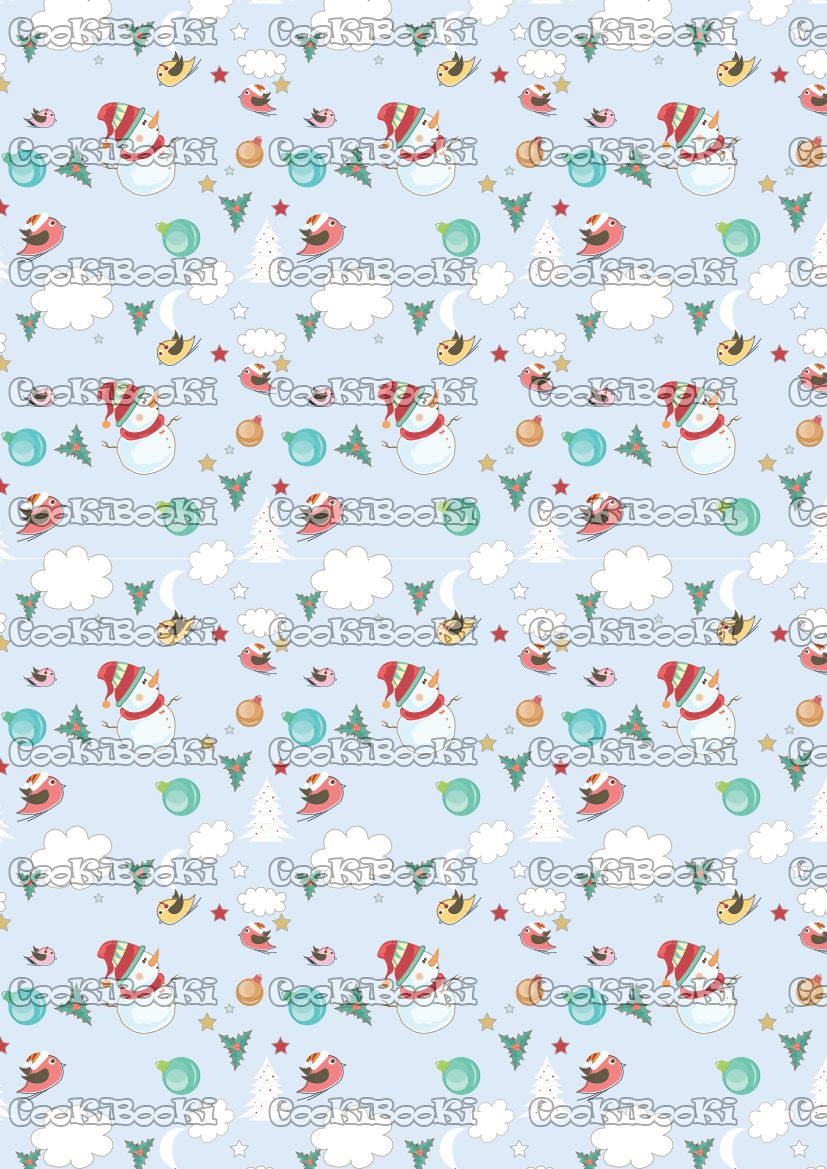 CHRIST155 Шаблон за печат - Коледа #0155 - Image 1