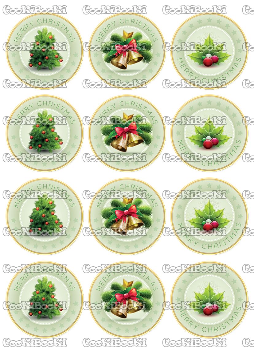 CHRIST198 Шаблон за печат - Коледа #0198 - Image 1