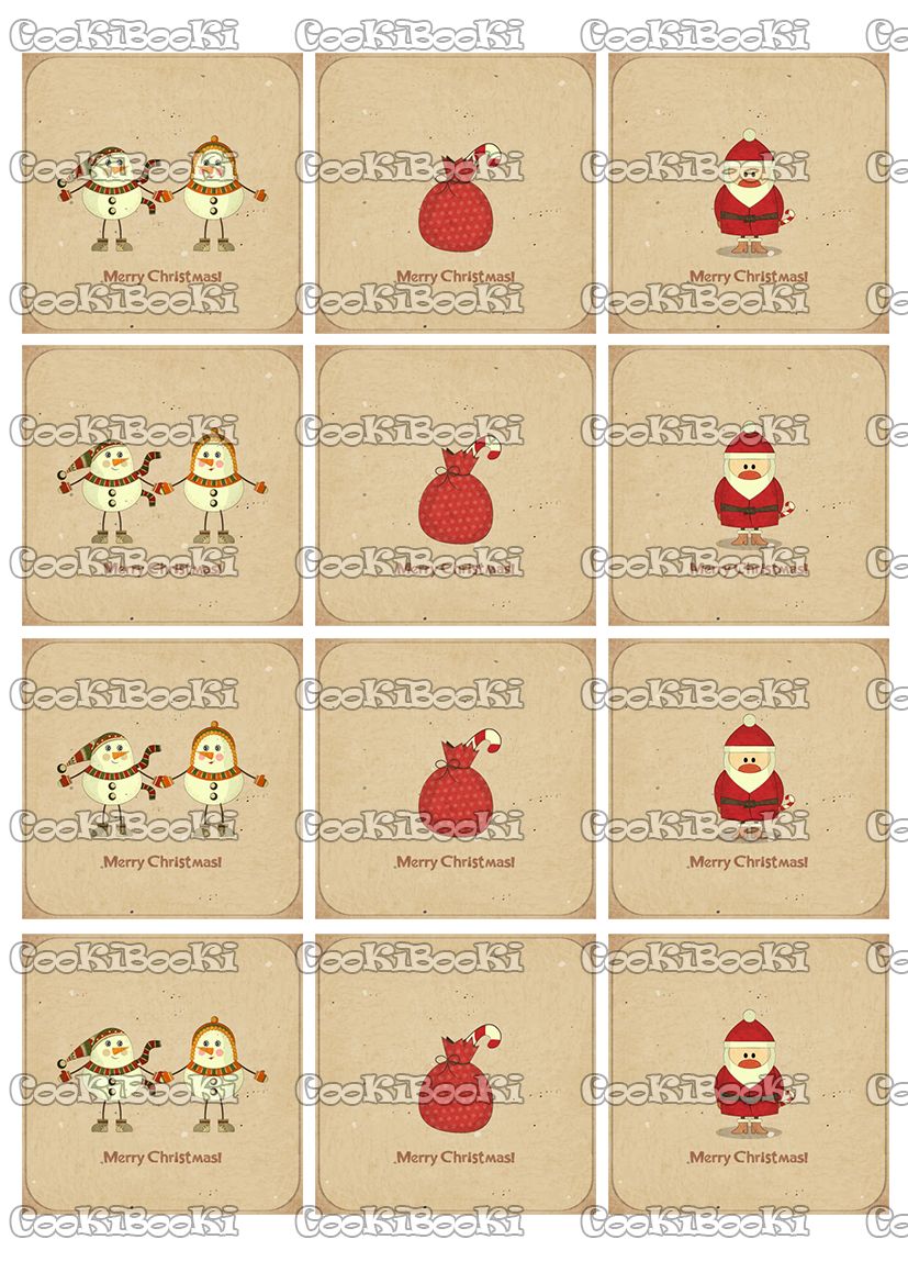 CHRIST219 Шаблон за печат - Коледа #0219 - Image 1