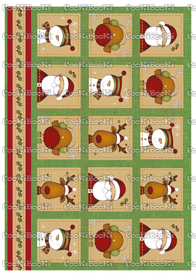 CHRIST324 Шаблон за печат - Коледа #0324 - Image 1