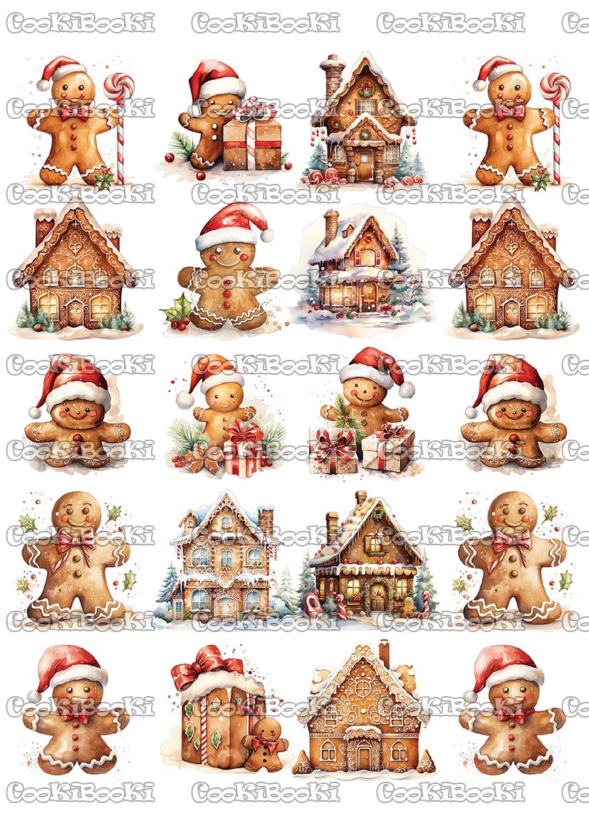 CHRIST606 Шаблон за печат - Коледа #0606 - Image 1