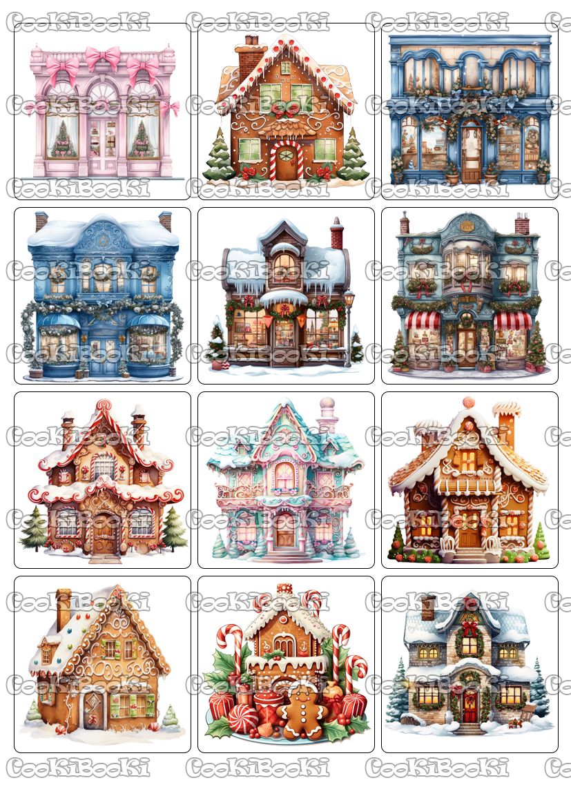 CHRIST654 Шаблон за печат - Коледа #0654 - Image 1