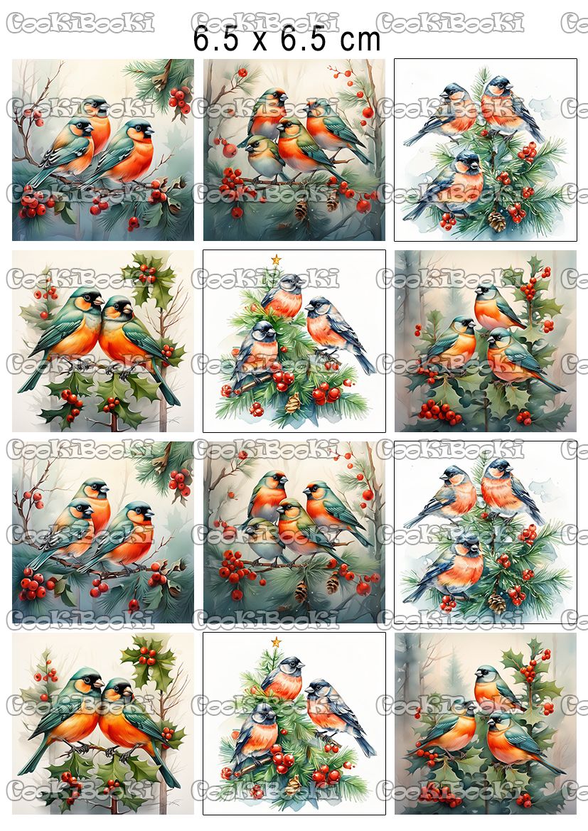 CHRIST694 Шаблон за печат - Коледа #0694 - Image 1