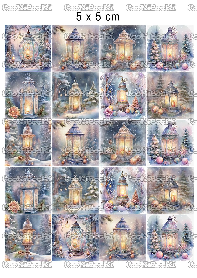 CHRIST697 Шаблон за печат - Коледа #0697 - Image 1