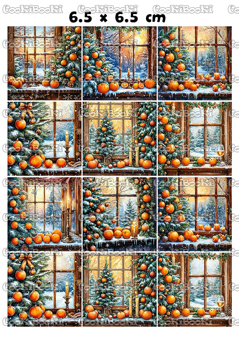 CHRIST706 Шаблон за печат - Коледа #0706 - Image 1