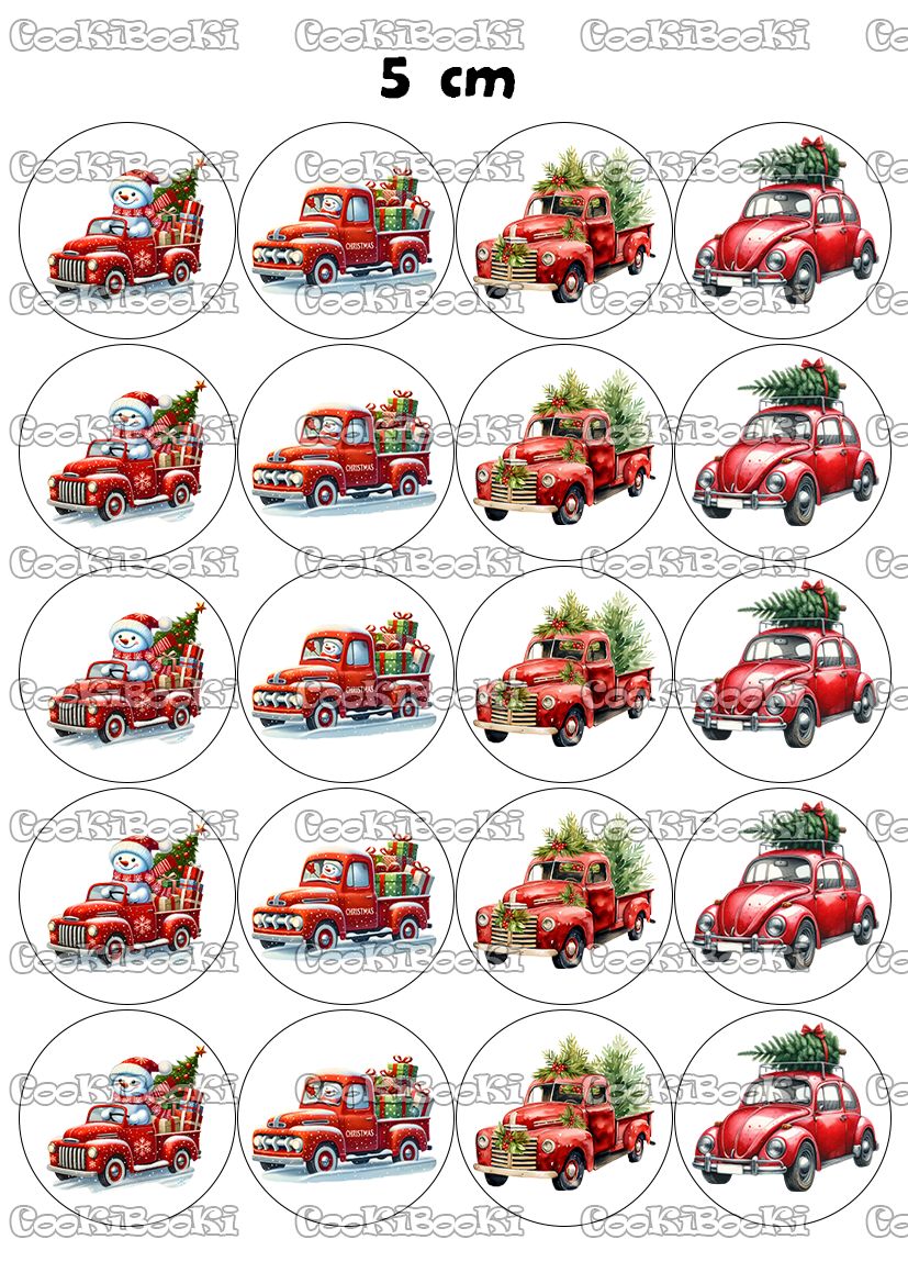 CHRIST712 Шаблон за печат - Коледа #0712 - Image 1