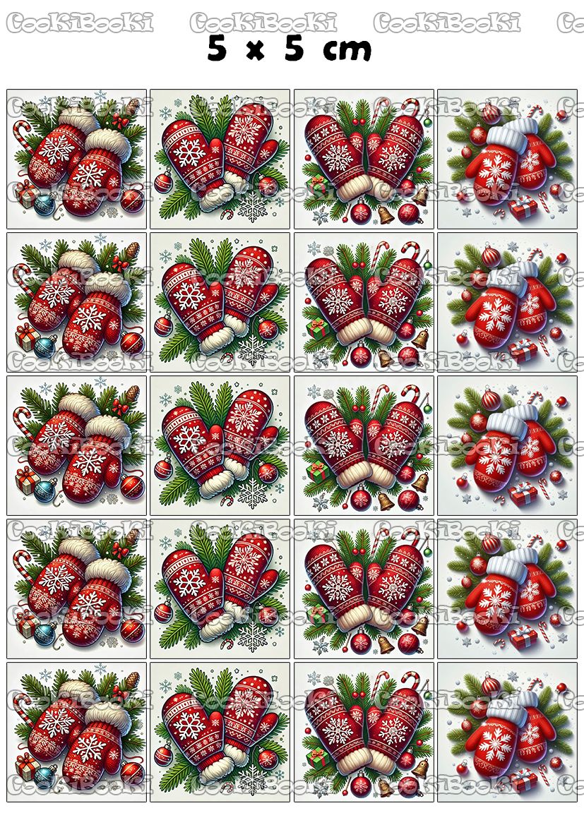 CHRIST721 Шаблон за печат - Коледа #0721 - Image 1