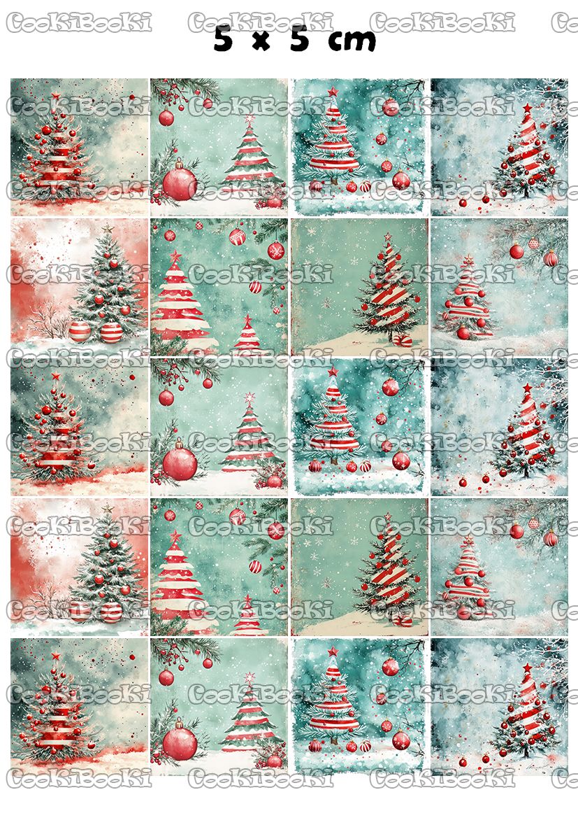 CHRIST729 Шаблон за печат - Коледа #0729 - Image 1