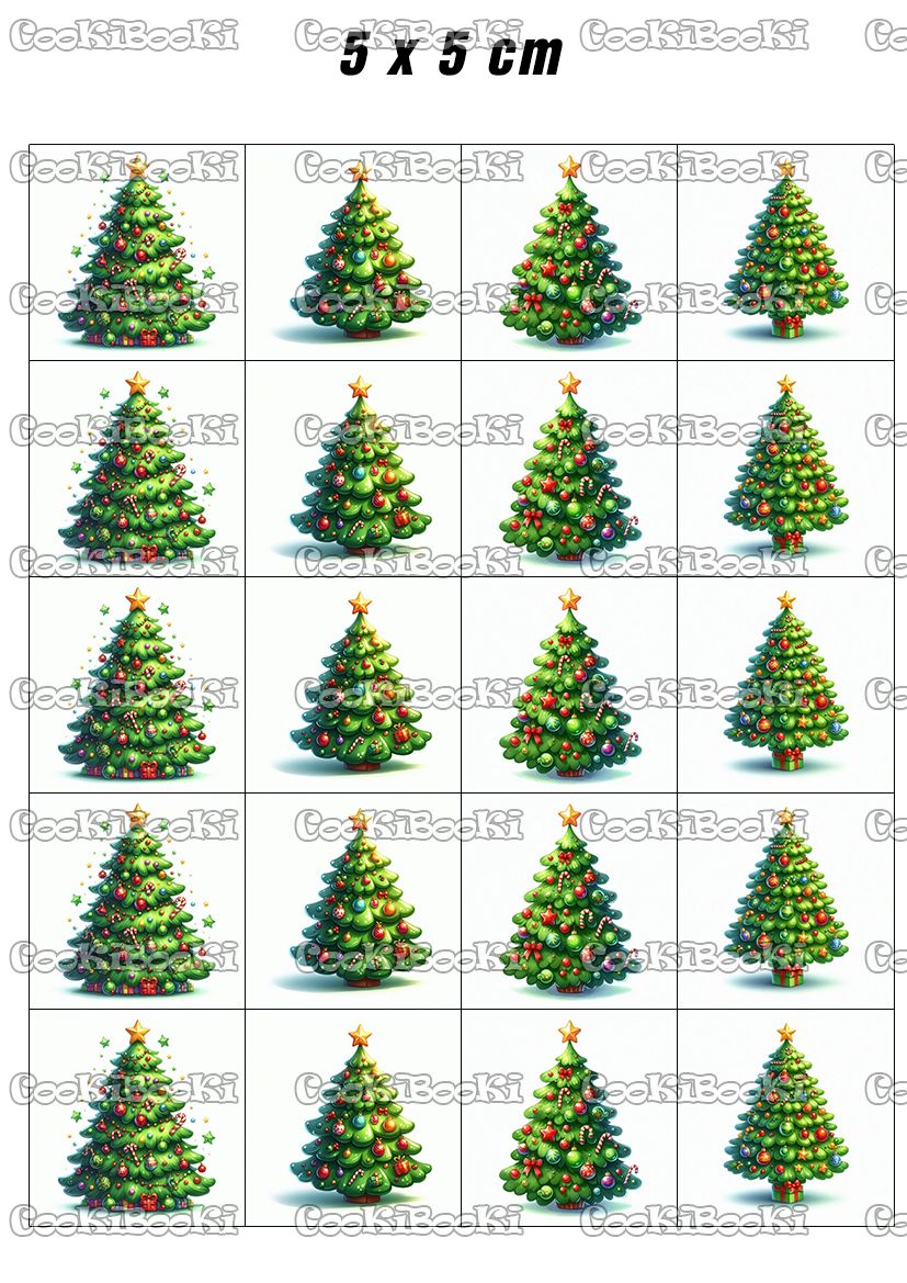 CHRIST735 Шаблон за печат - Коледа #0735 - Image 1