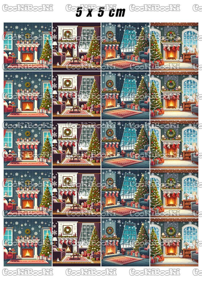 CHRIST739 Шаблон за печат - Коледа #0739 - Image 1