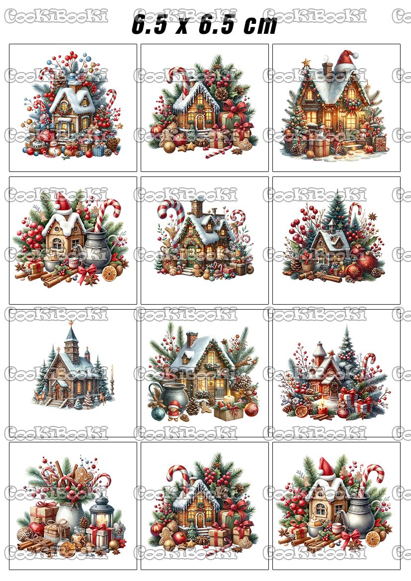 CHRIST745 Шаблон за печат - Коледа #0745 - Image 1