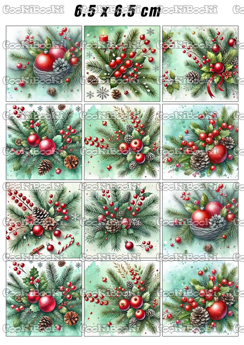 CHRIST750 Шаблон за печат - Коледа #0750 - Image 1