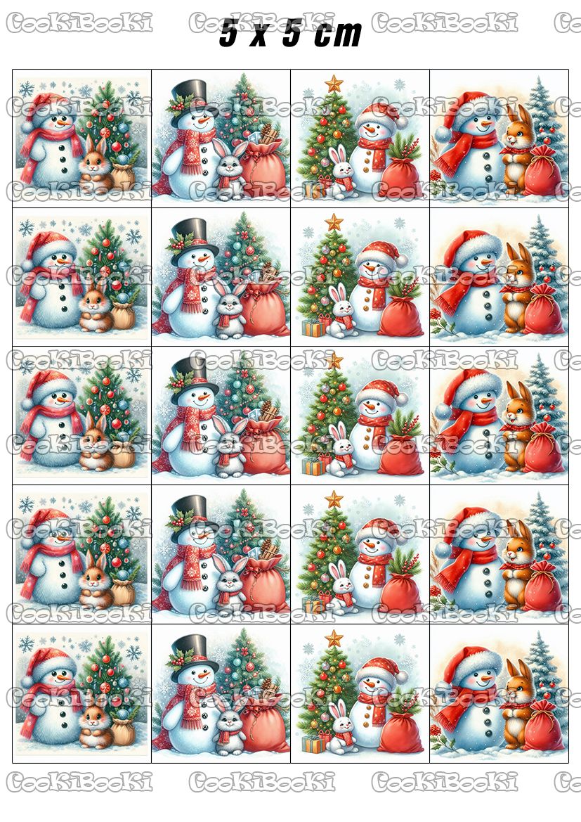 CHRIST756 Шаблон за печат - Коледа #0756 - Image 1