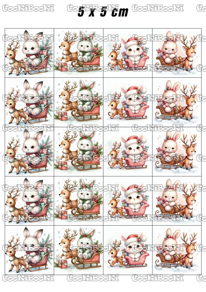 CHRIST758 Шаблон за печат - Коледа #0758 - Image 1