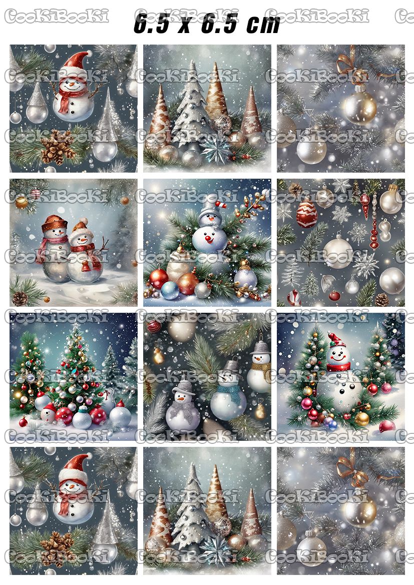 CHRIST760 Шаблон за печат - Коледа #0760 - Image 1