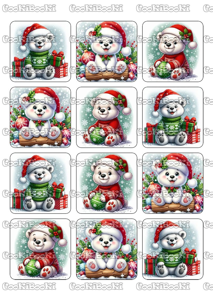 CHRIST770 Шаблон за печат - Коледа #0770 - Image 1