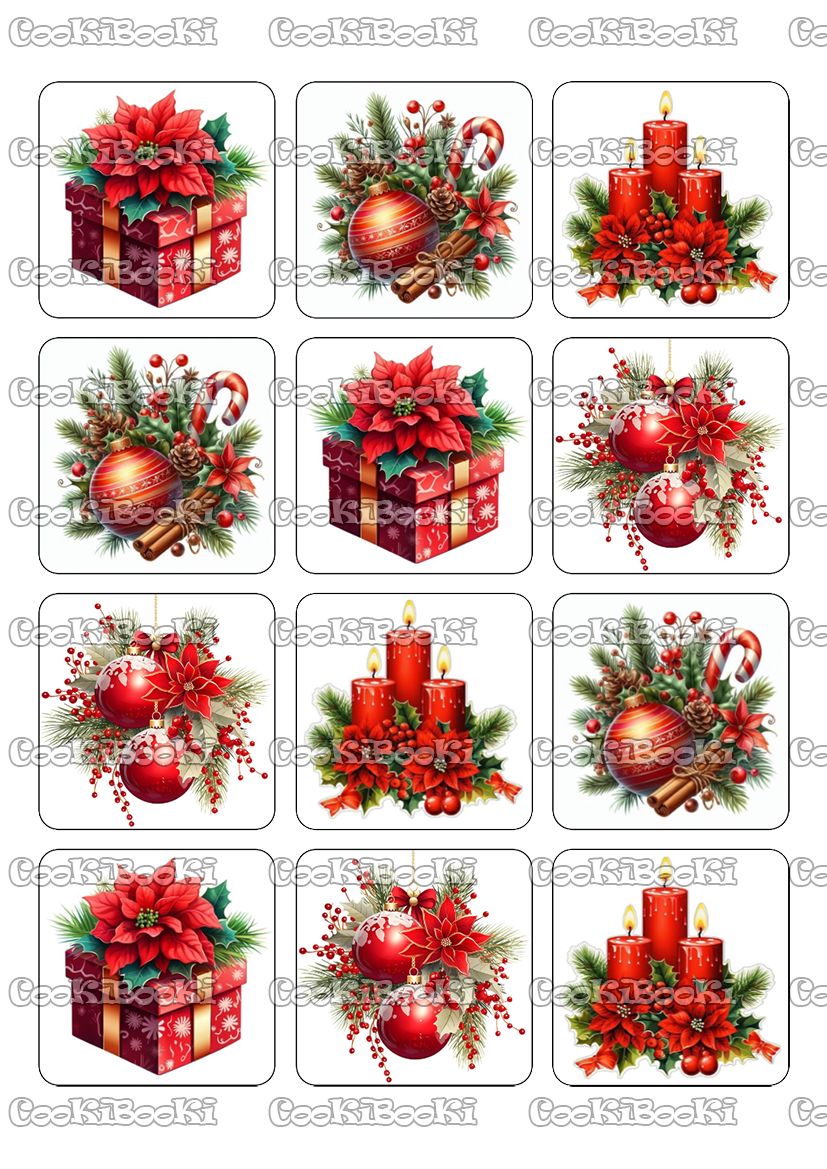 CHRIST774 Шаблон за печат - Коледа #0774 - Image 1