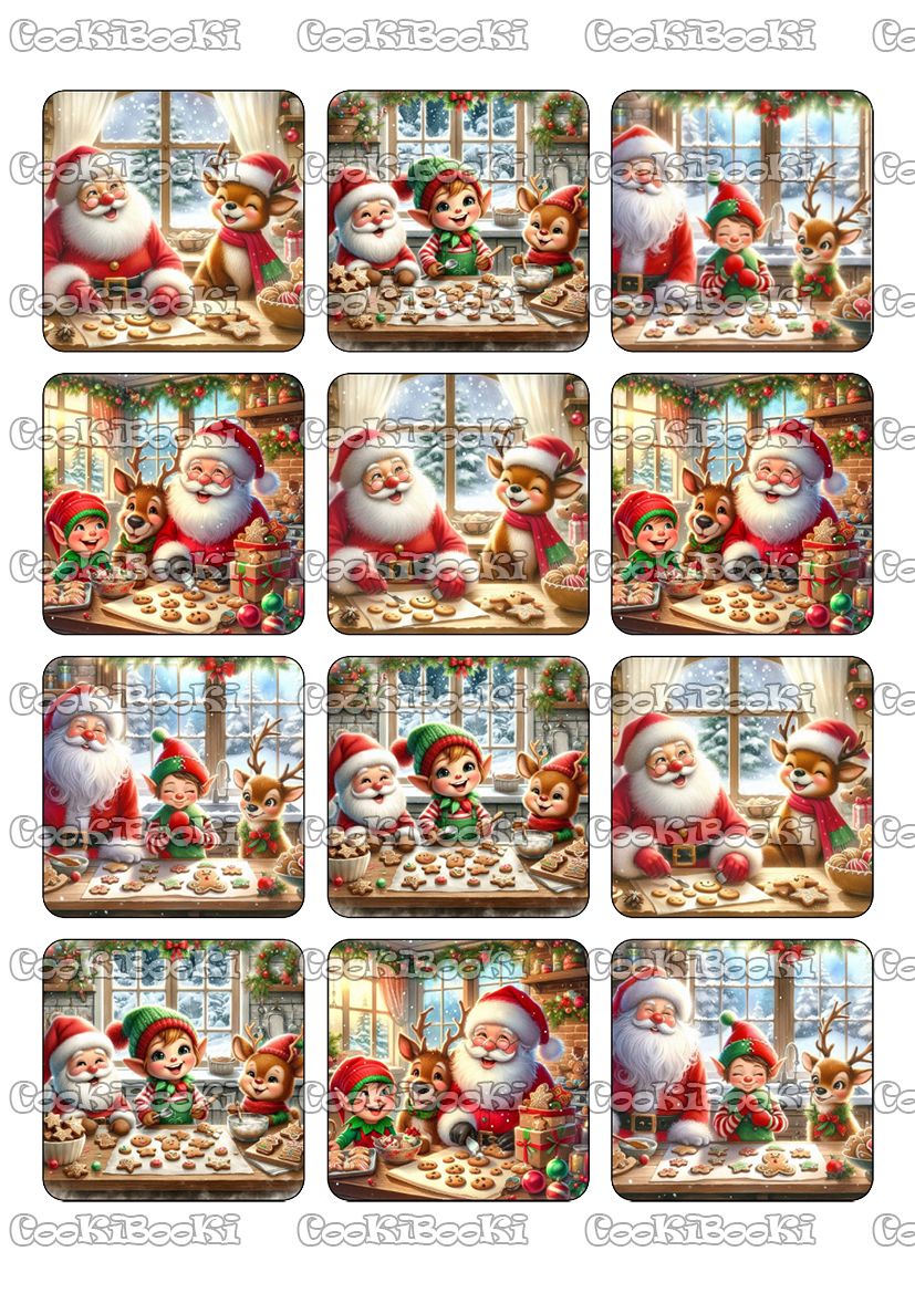 CHRIST780 Шаблон за печат - Коледа #0780 - Image 1