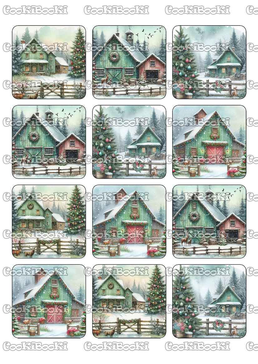 CHRIST786 Шаблон за печат - Коледа #0786 - Image 1