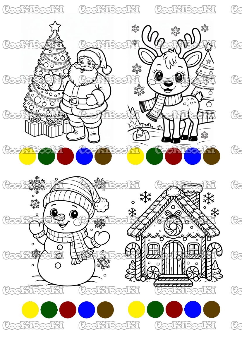 CHRIST800 Шаблон за печат - Коледа #0800 - Image 1