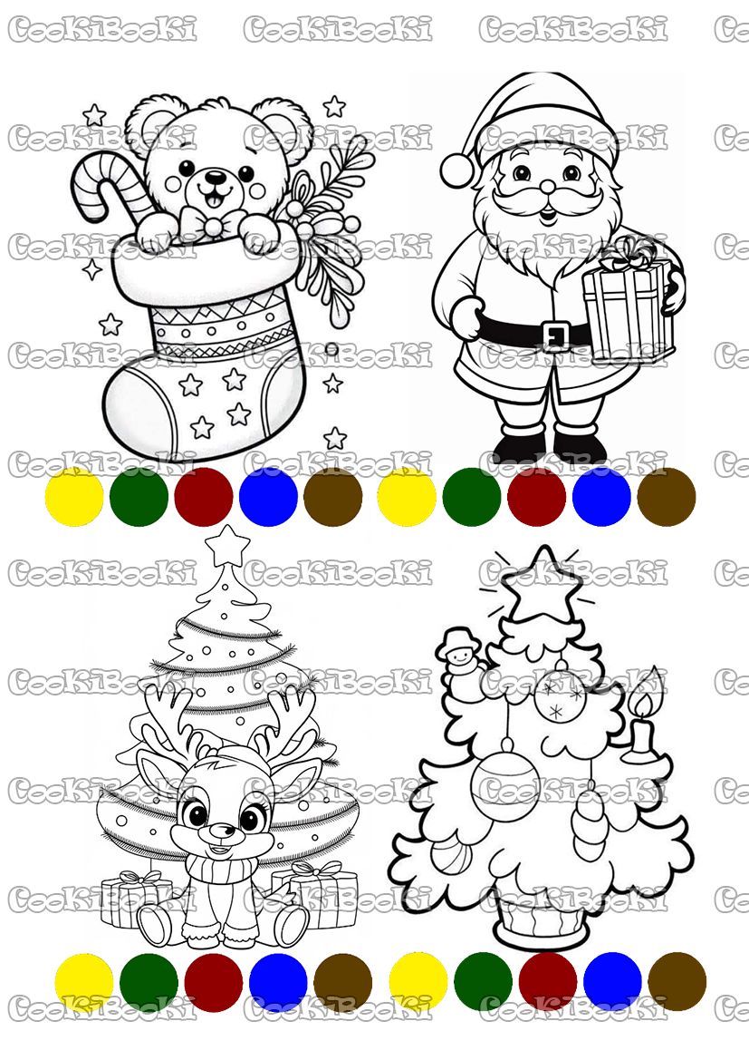 CHRIST802 Шаблон за печат - Коледа #0802 - Image 1