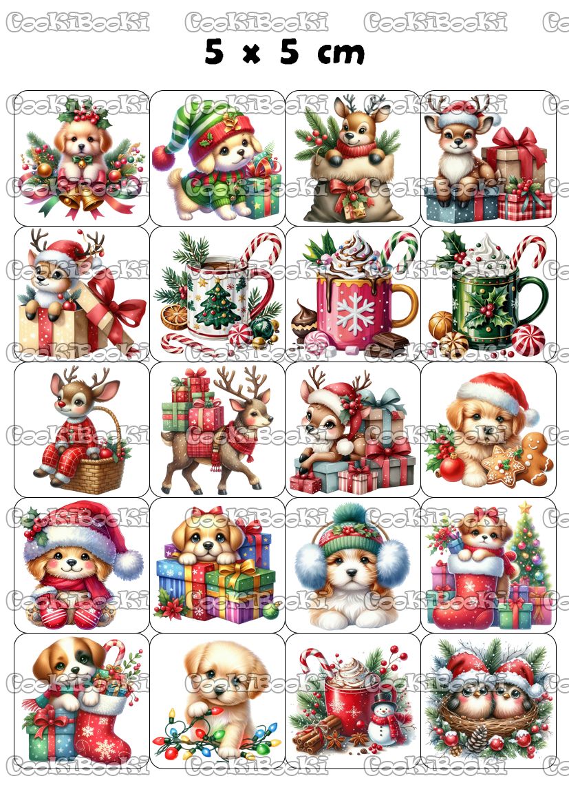 CHRIST803 Шаблон за печат - Коледа #0803 - Image 1