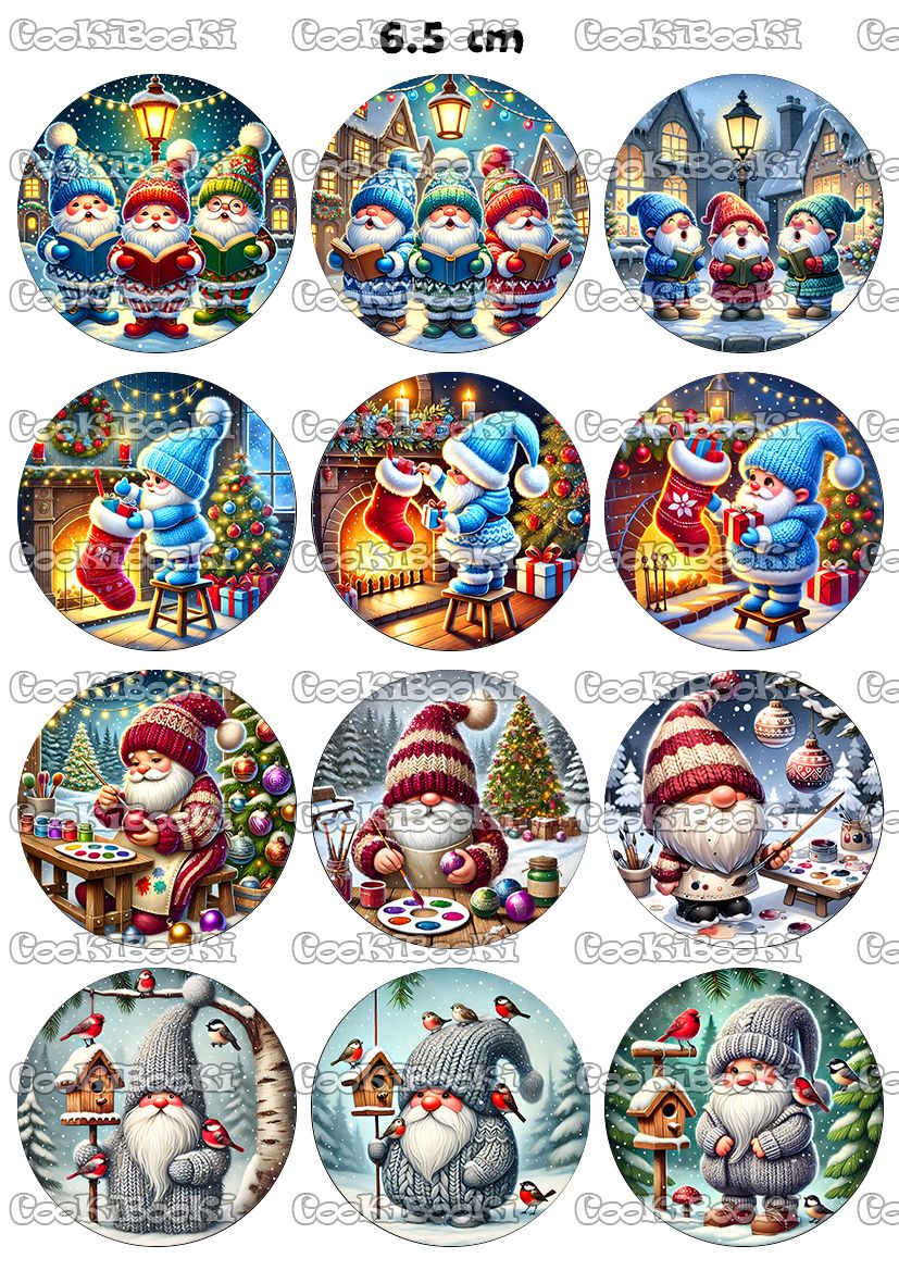 CHRIST804 Шаблон за печат - Коледа #0804 - Image 1