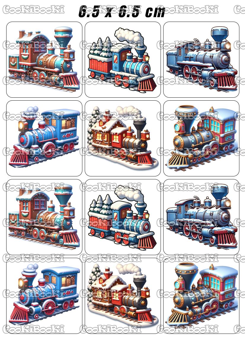 CHRIST806 Шаблон за печат - Коледа #0806 - Image 1