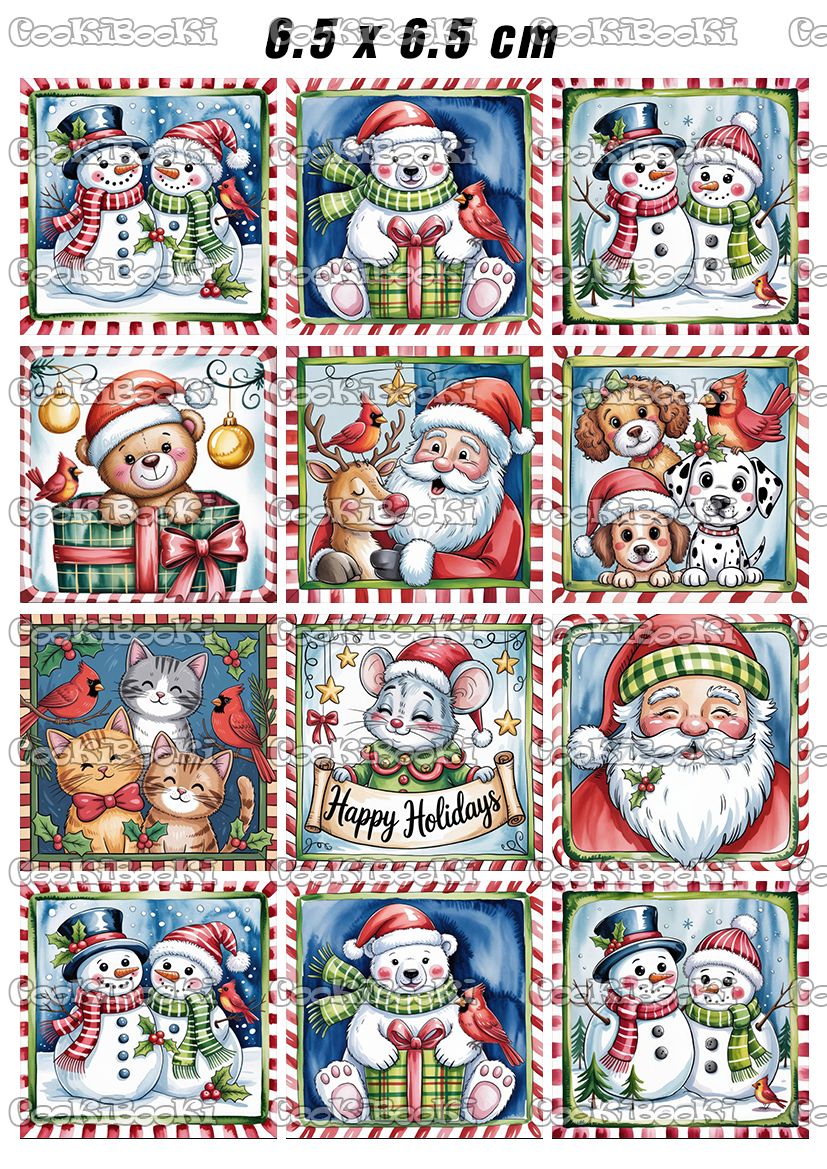 CHRIST808 Шаблон за печат - Коледа #0808 - Image 1