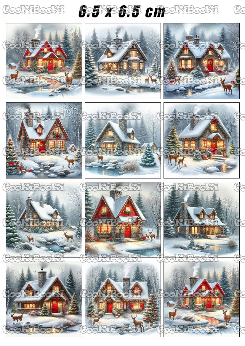 CHRIST813 Шаблон за печат - Коледа #0813 - Image 1