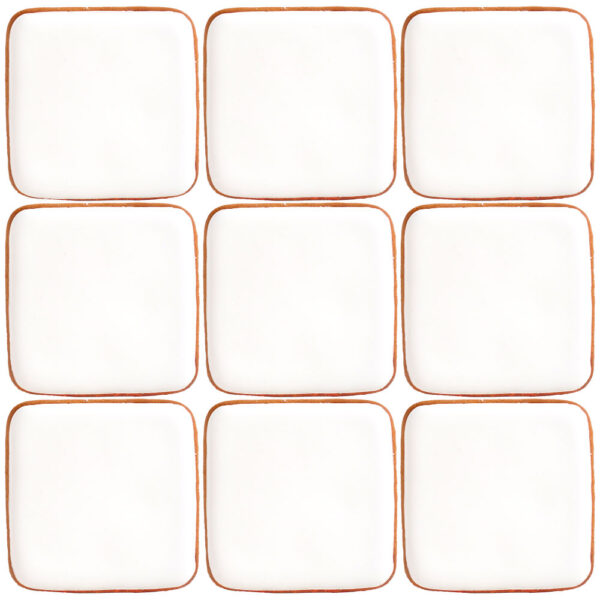 Бисквитка по ваш дизайн - квадрат 6.5 см