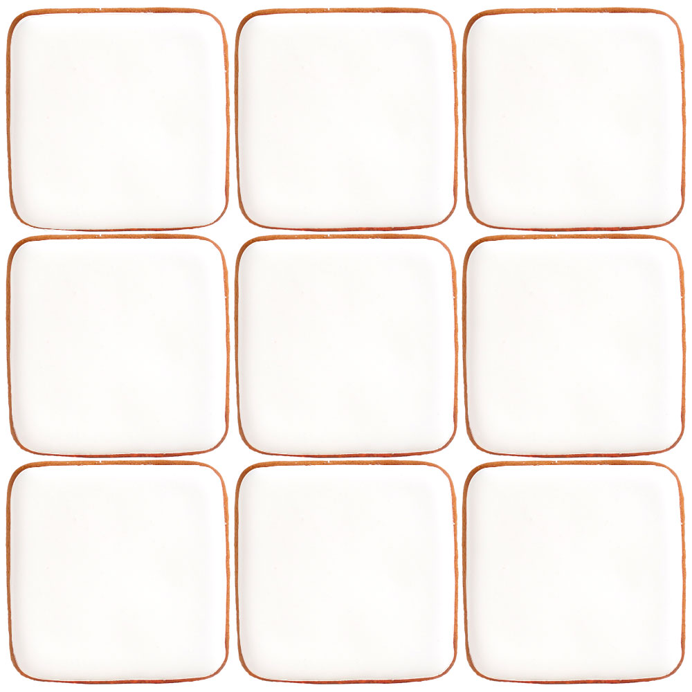 Square_6.5 Бисквитка по ваш дизайн - квадрат 6.5 см - Image 1