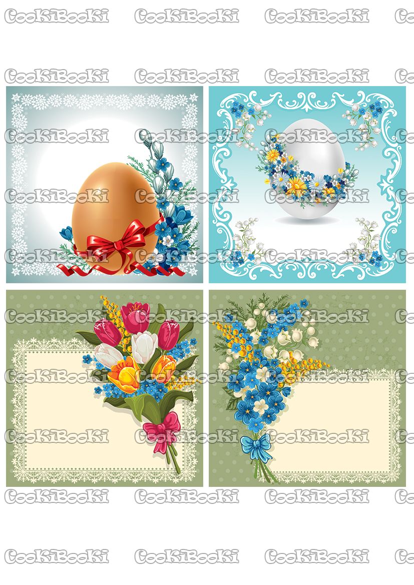 EAST011 Шаблон за печат - Великден #011 - Image 1