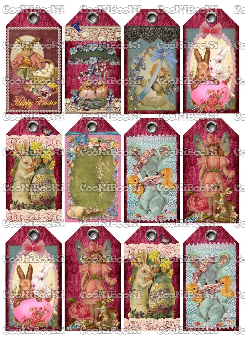 EAST089 Шаблон за печат - Великден #089 - Image 1